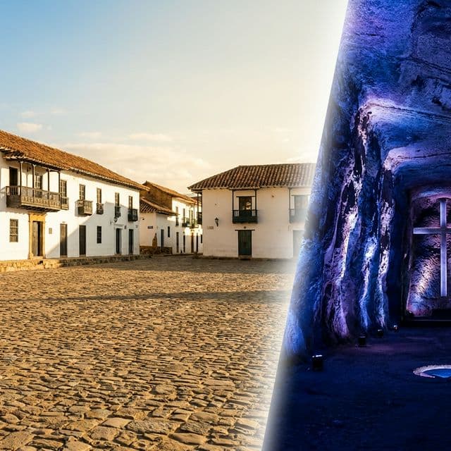 Catedral de Sal Zipaquirá y Villa de Leyva